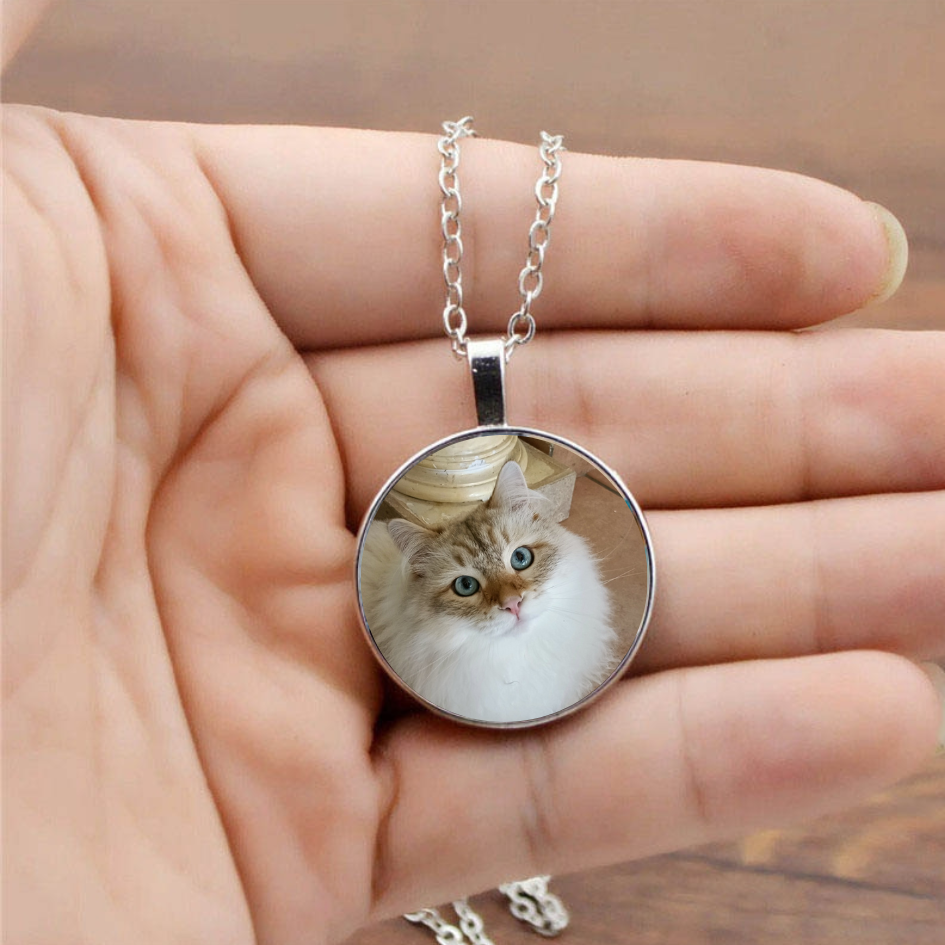 Ciondolo con fotografia del tuo amato animale domestico