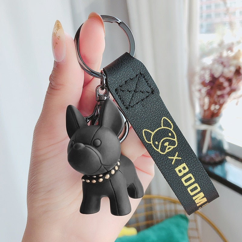 Portachiavi Bull dog  Portachiavi per auto idea regalo