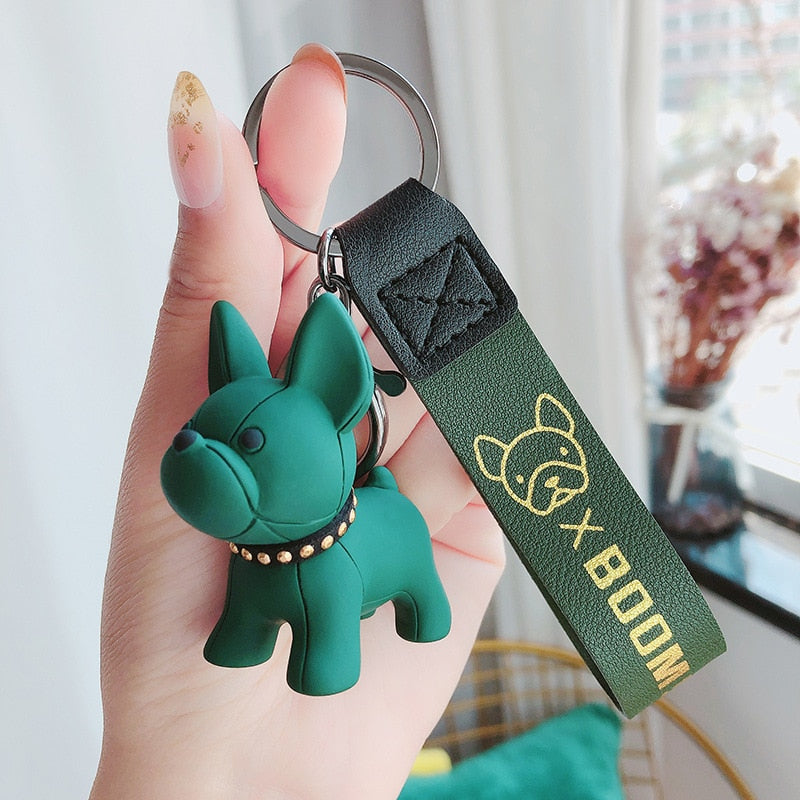 Portachiavi Bull dog  Portachiavi per auto idea regalo