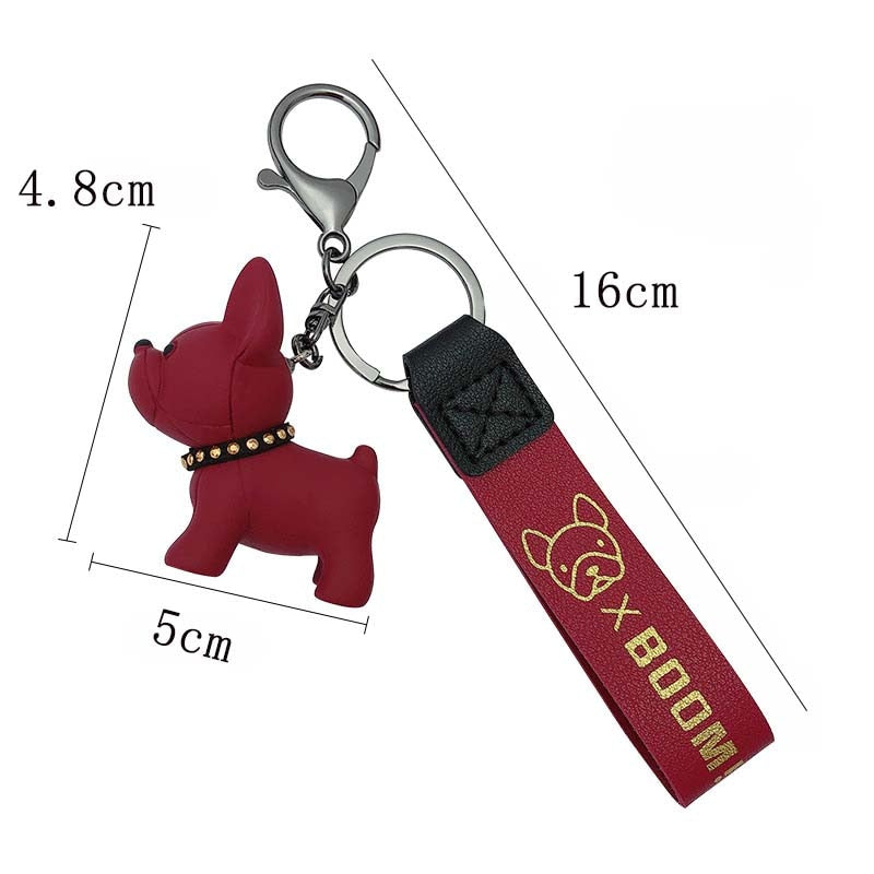 Portachiavi Bull dog  Portachiavi per auto idea regalo